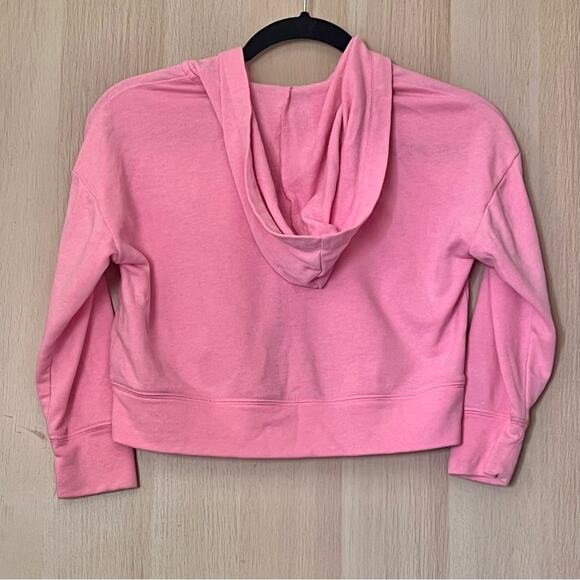 Old Navy Girls Pink Heart Zip Up Jacket - Picture 2 of 3